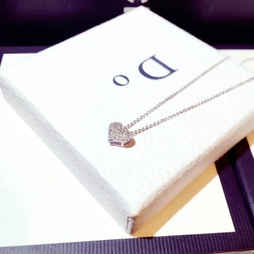 New LOVE Heart Pendant Necklace